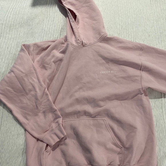 shadow hill pink hoodie